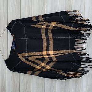 90s Vintage, Charter Club, Poncho
